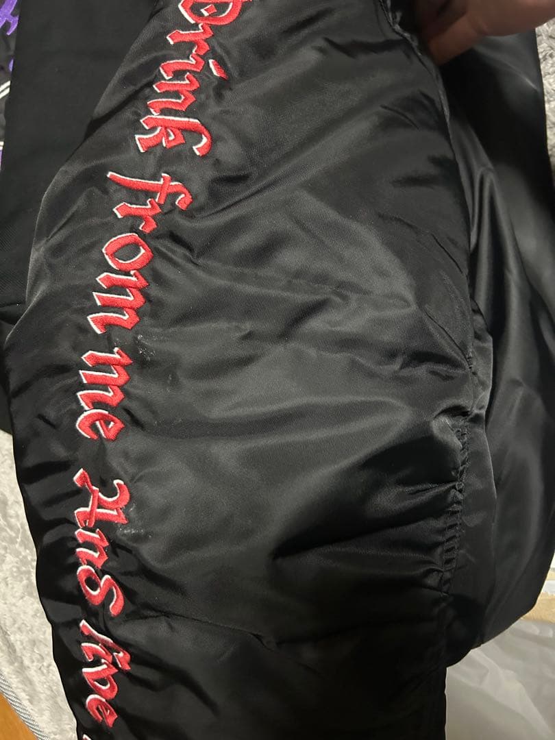 ジャケット・アウター VETEMENTS total darkness bomber jacket