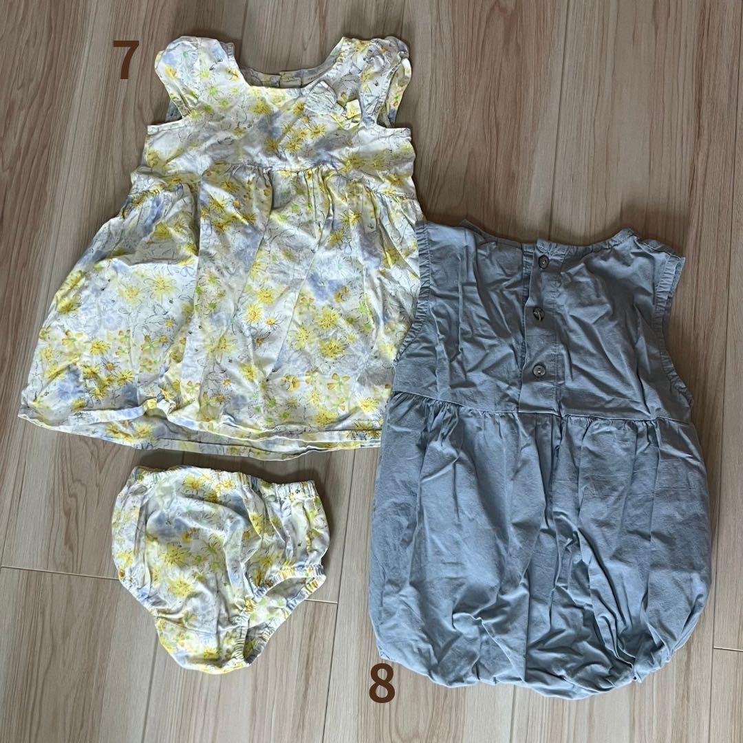 春夏服20点セット 60〜80cm ヘアバンド付き