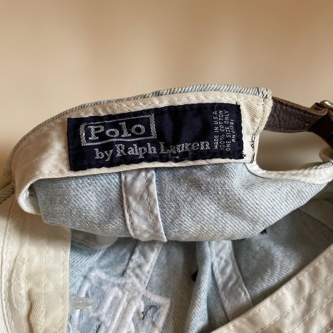 90s POLO by Ralph Lauren キャップ USA製