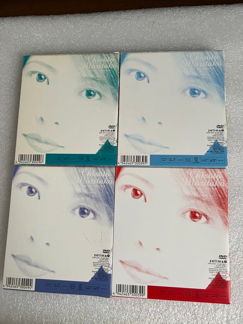 森高千里　DVDコレクション　４枚