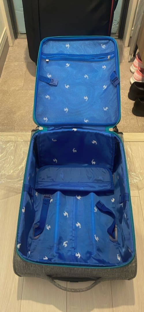 大型ソフトスーツケース 中古 キャリーケース キャリーバック2個セット