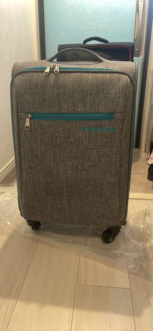 大型ソフトスーツケース 中古 キャリーケース キャリーバック2個セット