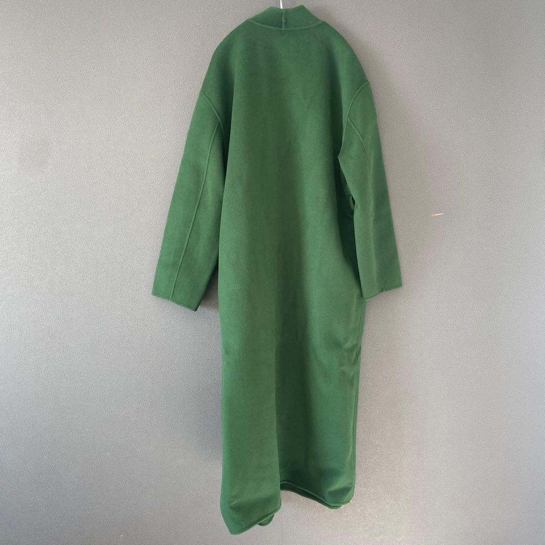 美品★Ameri★STAND COLLAR SCARF COAT★完売色★レア