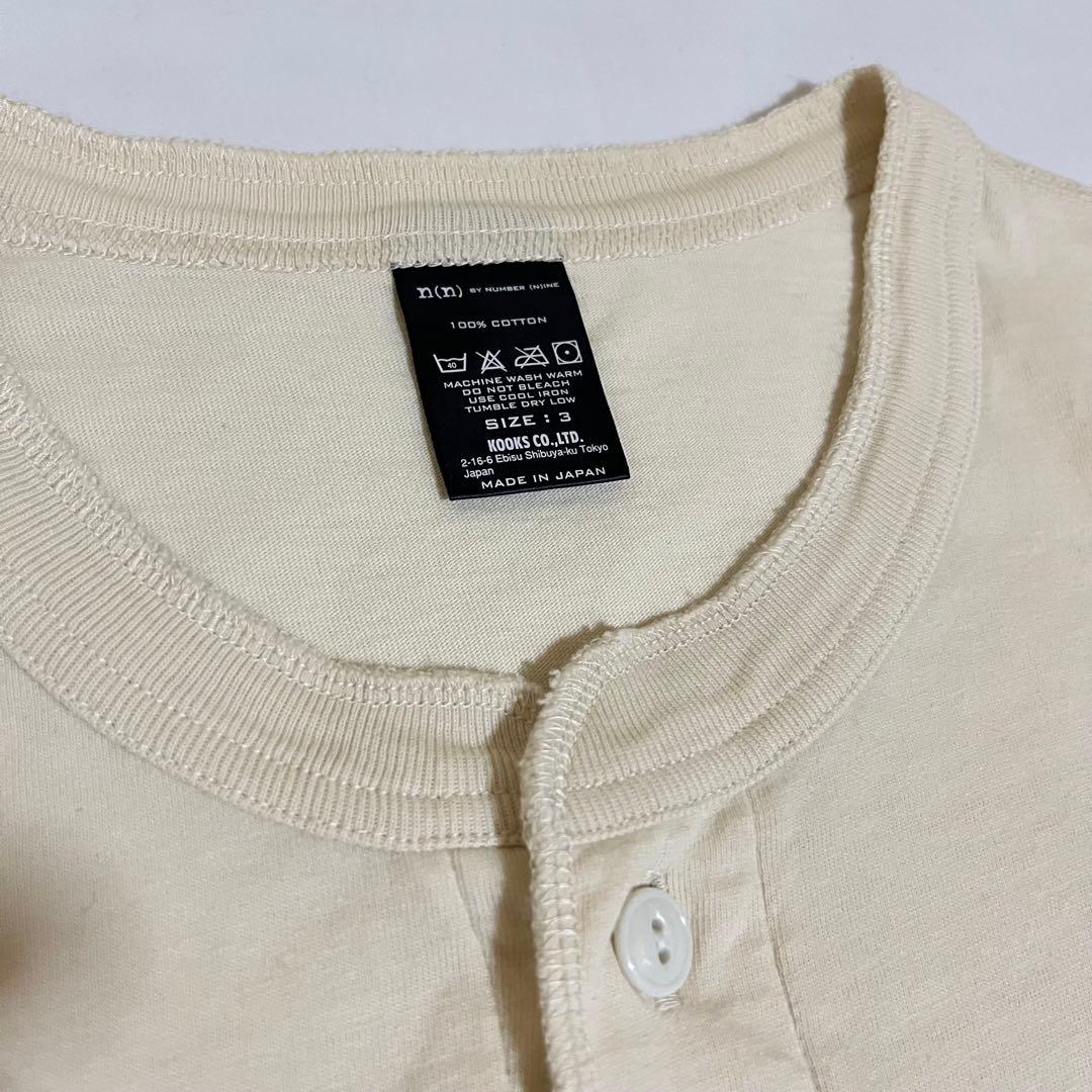 NUMBER(N)INE ヘンリーネックTシャツ