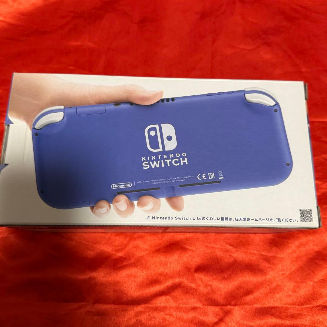 中古 ニンテンドースイッチライト本体 ブルー HDH-001 任天堂