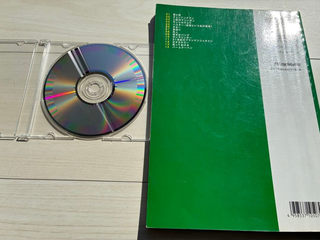 THE HIGH-LOWS BAUMKUCHEN スコアブックとCDのセット