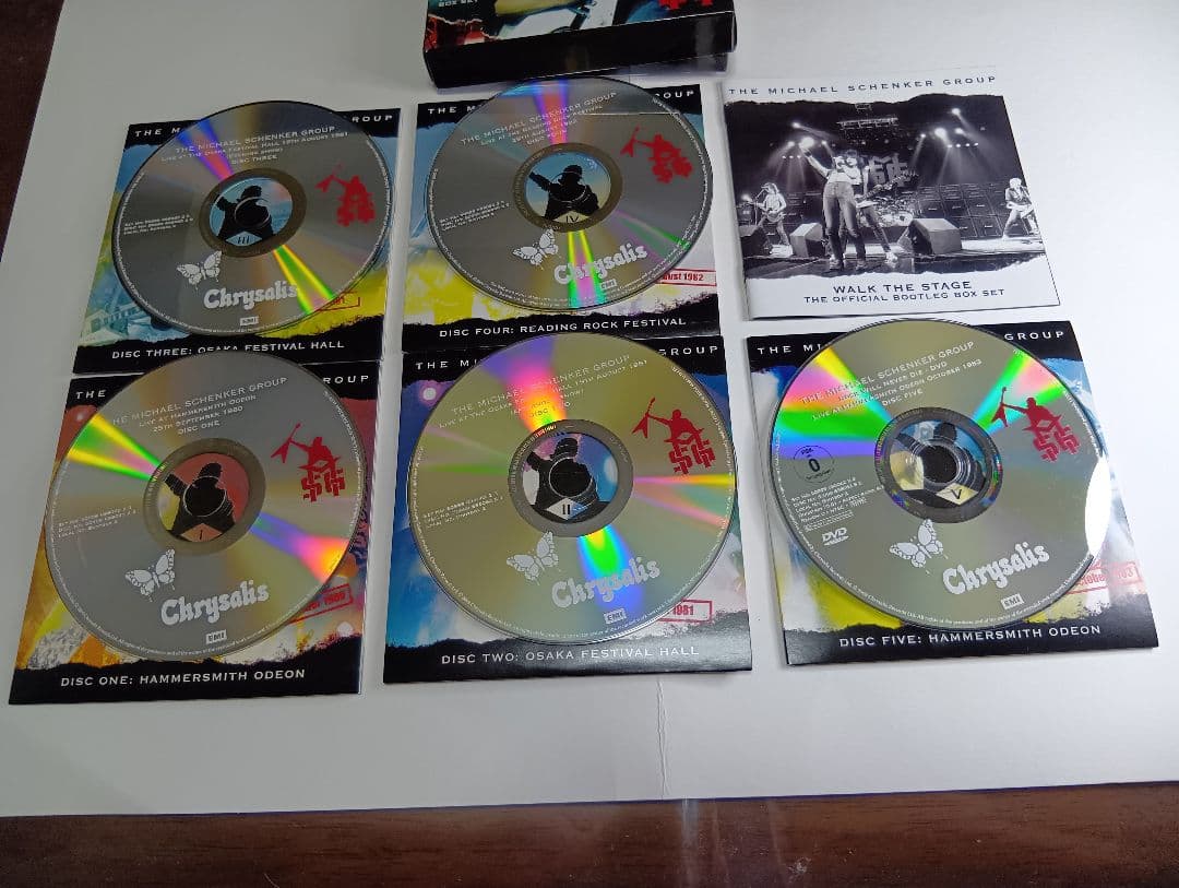 ★希少・廃盤★MSG／Official Bootleg Box［4CD+DVD］