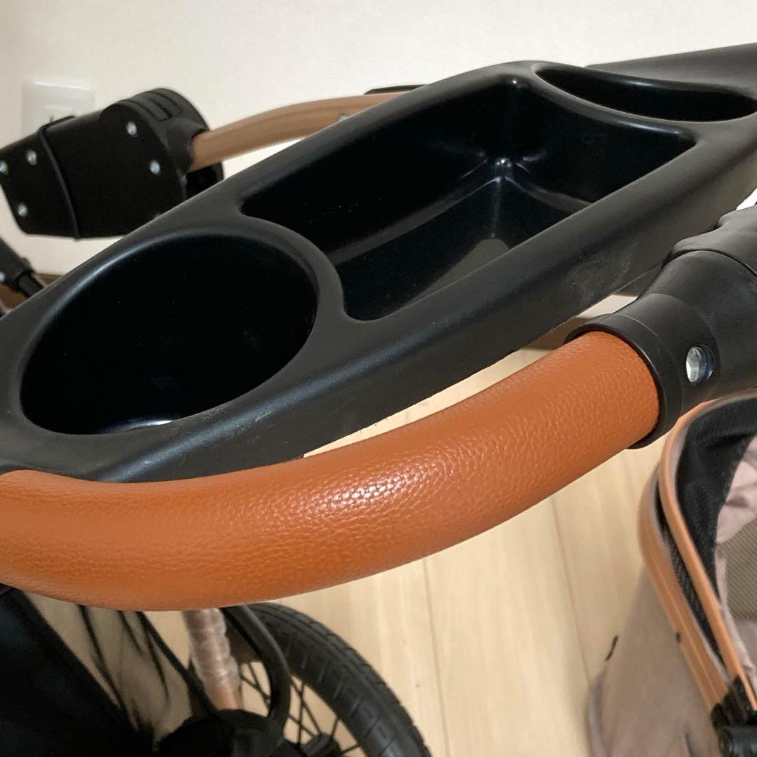 美品　SKISOPGO ペットバギー 3輪タイプ ペットカート カップ付き