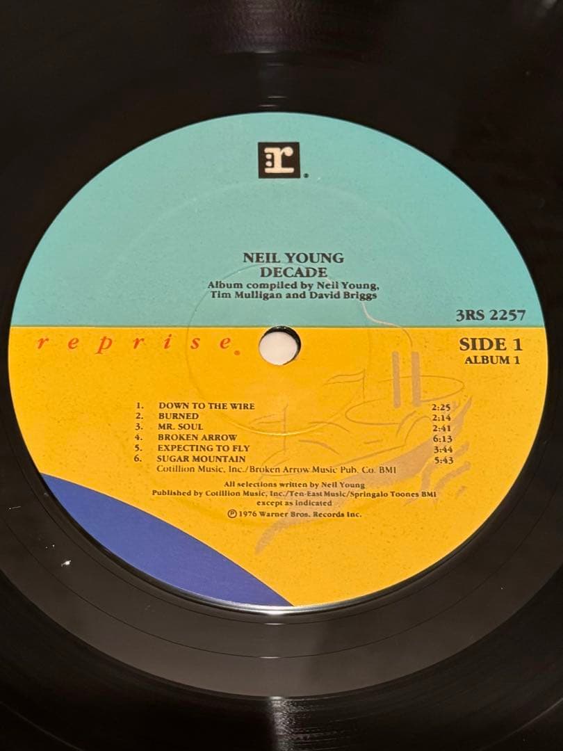 【シュリンク付】レコードLP/Neil Young / DECADE