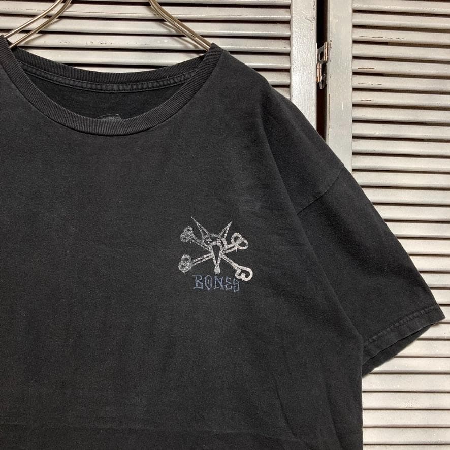 BONR オールドスケート Tシャツ 古着 黒 パウエルペラルタ ボーンズ