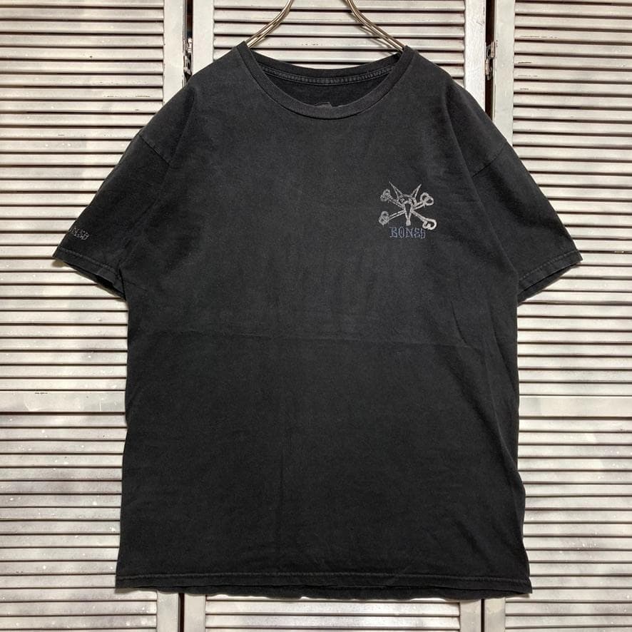 BONR オールドスケート Tシャツ 古着 黒 パウエルペラルタ ボーンズ