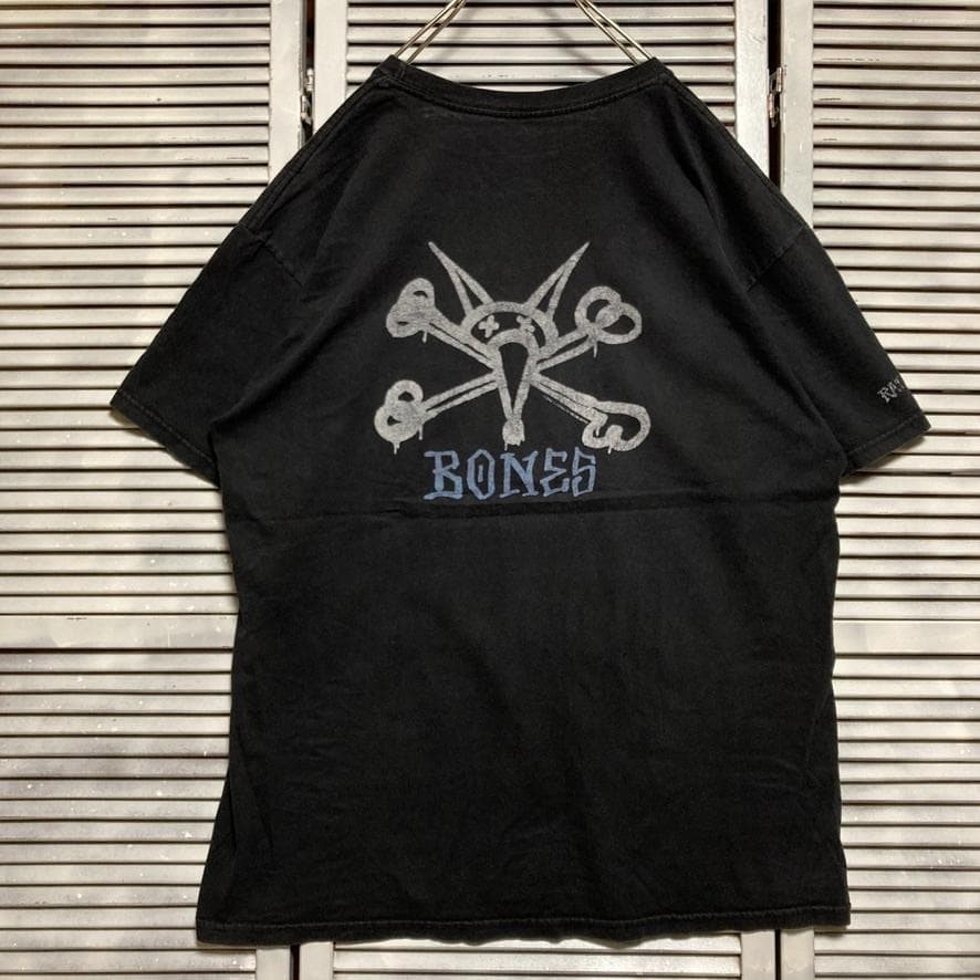 BONR オールドスケート Tシャツ 古着 黒 パウエルペラルタ ボーンズ