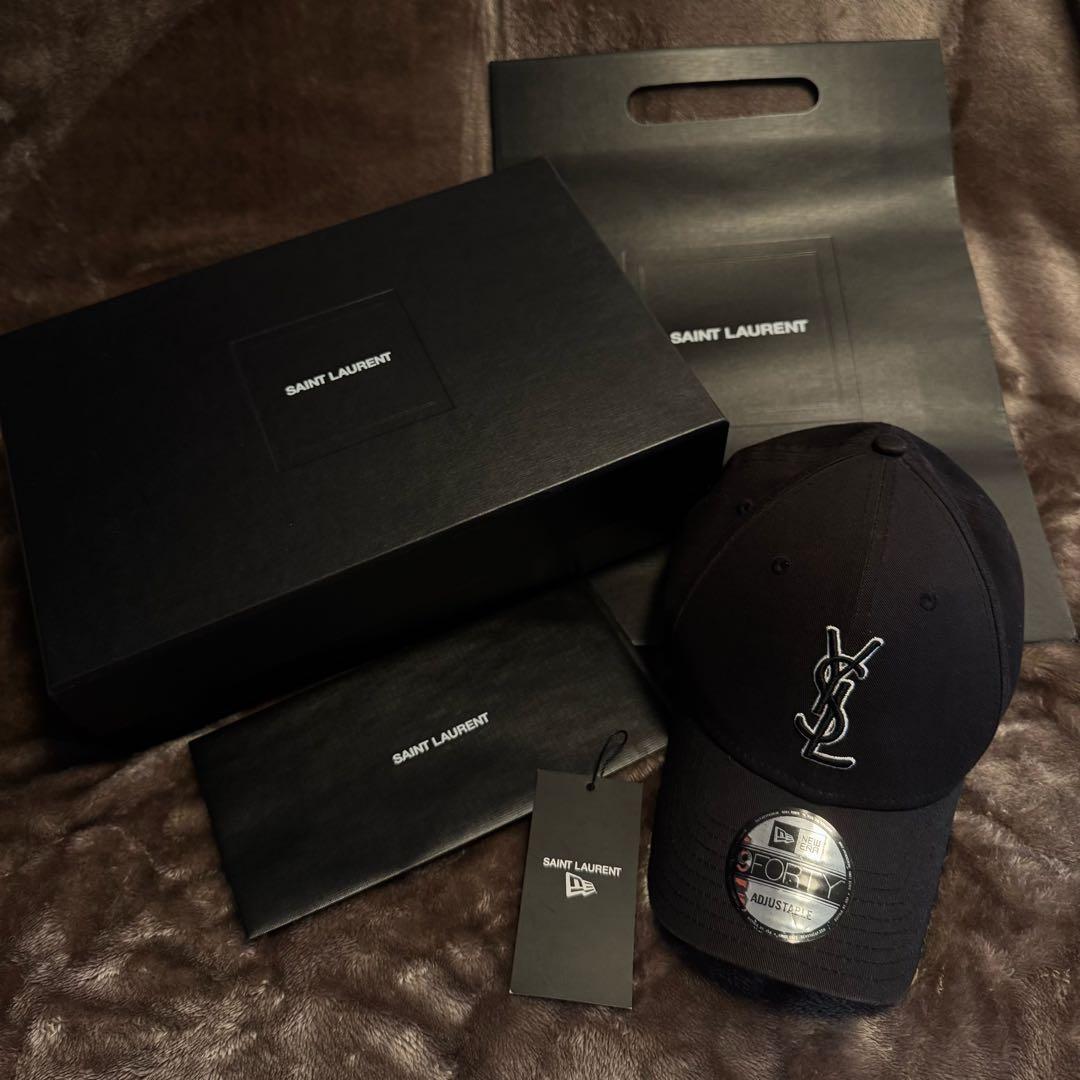 SAINT LAURENT NewEre コラボキャップ 正規品