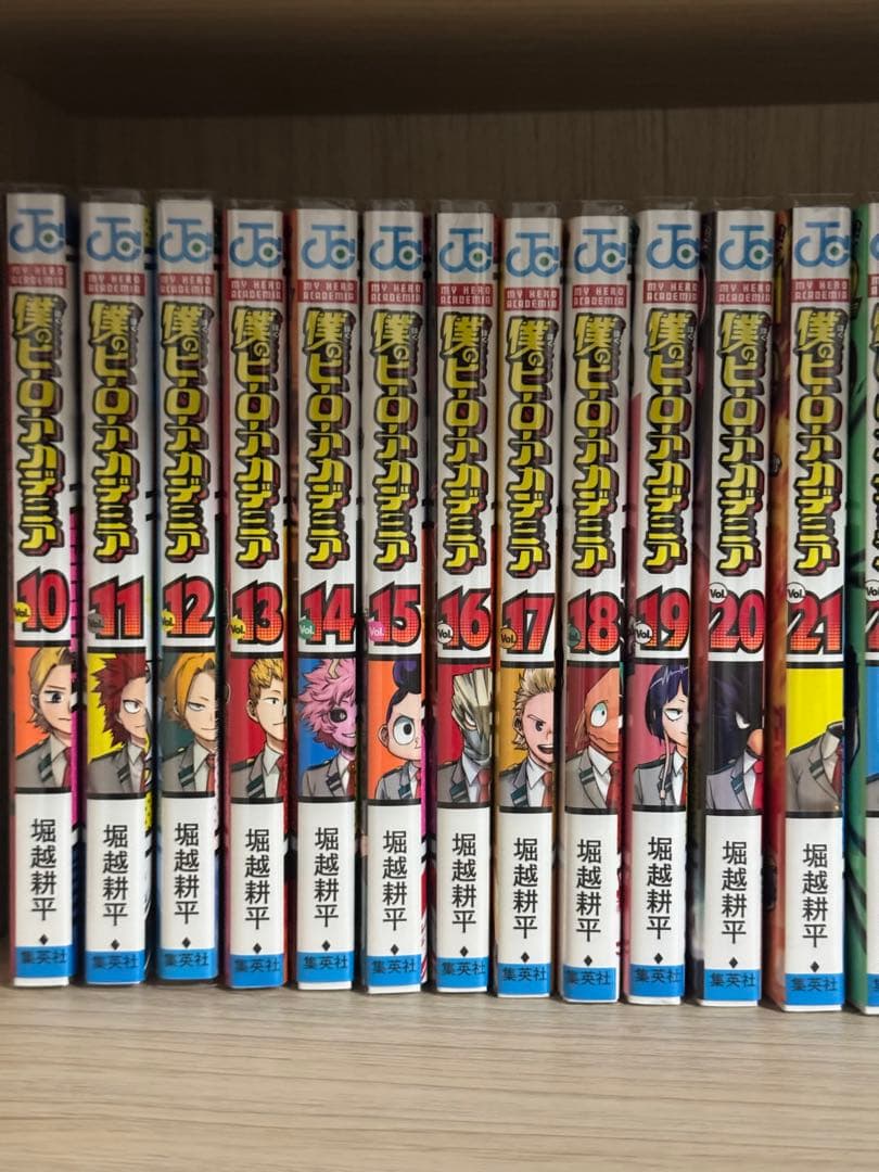 僕のヒーローアカデミア 透明シート付き！全巻セット＋おまけ付き