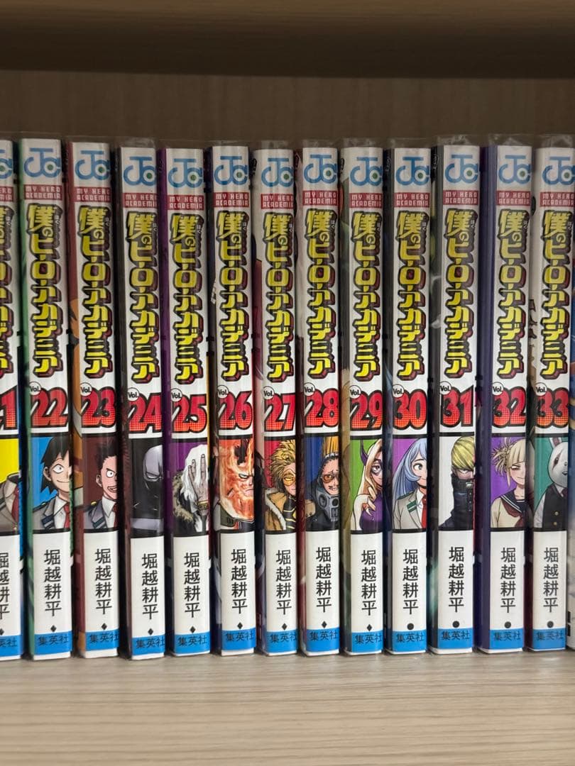 僕のヒーローアカデミア 透明シート付き！全巻セット＋おまけ付き