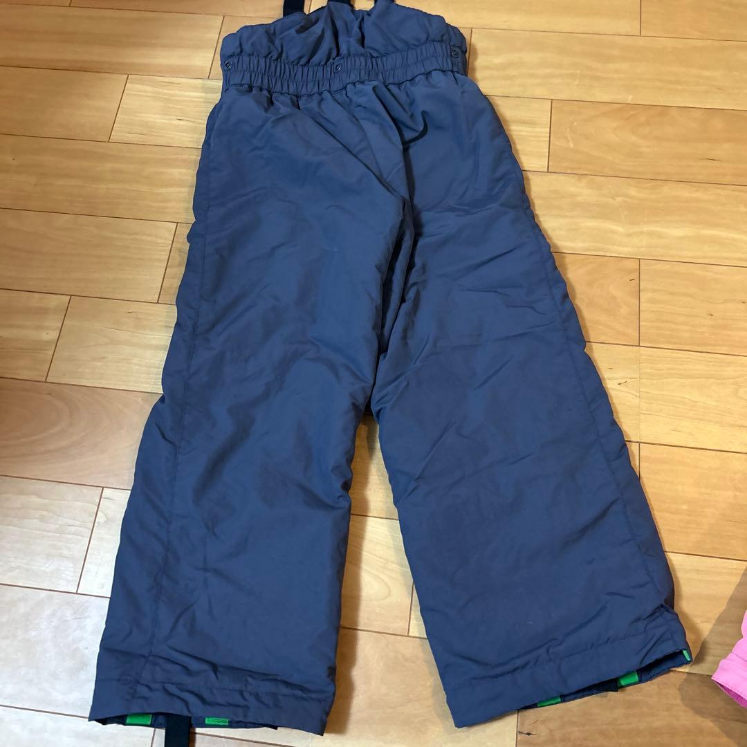 mont-bell 子ども用スキーウェア ダークグレー　120センチ