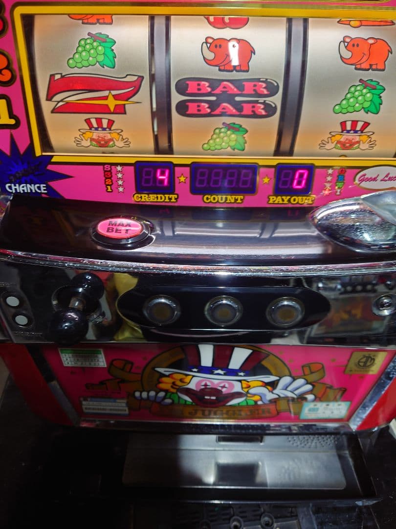 パチスロ　実機　ジャグラー