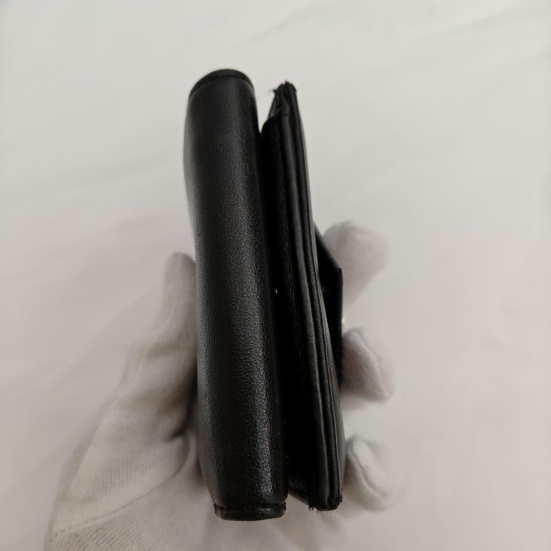 美品 ヴィヴィアンウエストウッド　3つ折り財布　レター型　オーブ　黒