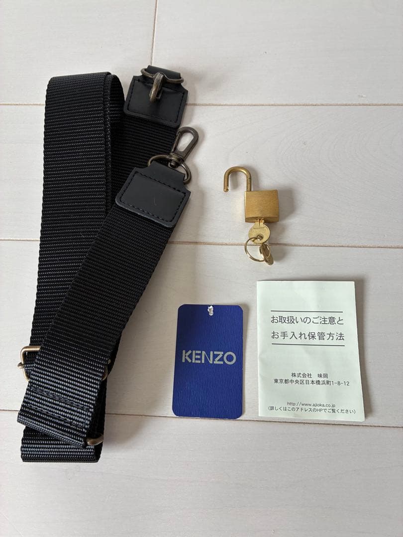 ✨超美品✨KENZO（ケンゾー）の2way黒ブラックボストンバッグ