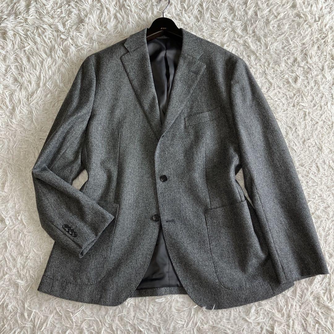 ◎極美品 クリケット カシミヤ混 ICHITEKI生地 総裏 肌触り抜群 XL1