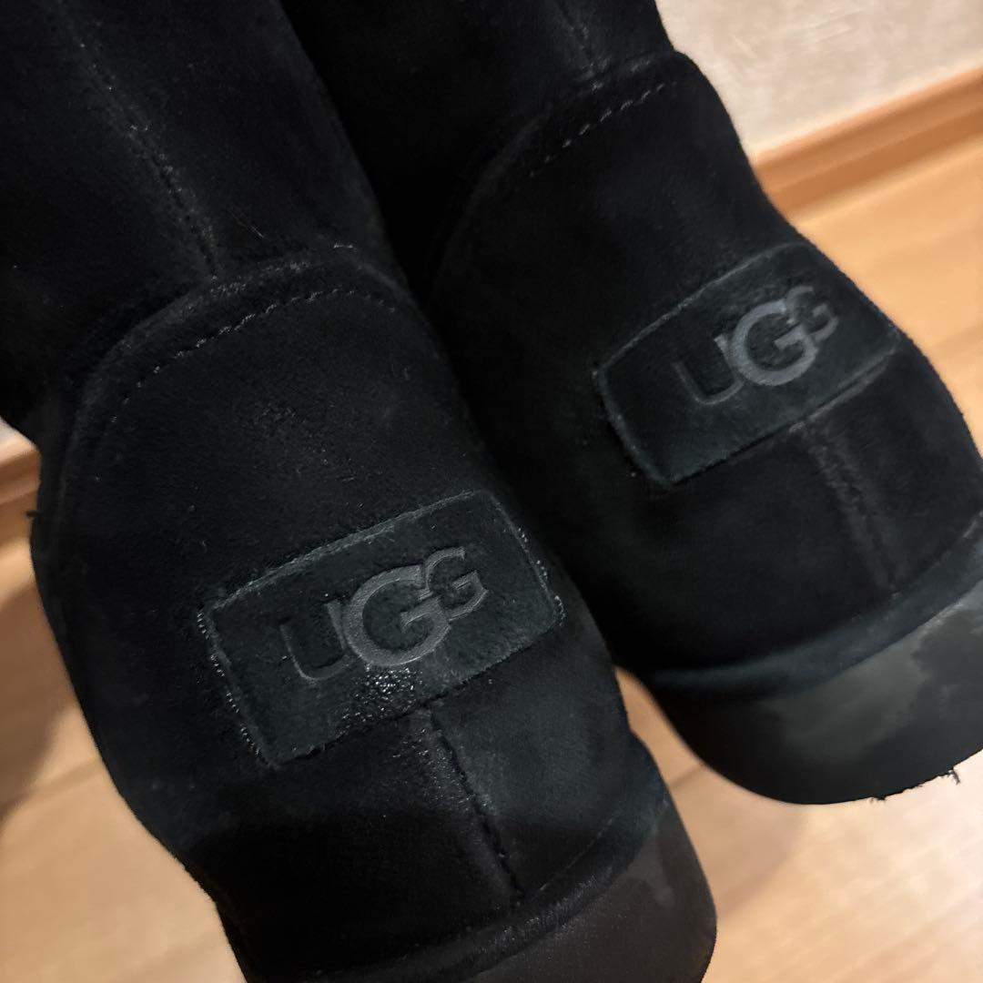 UGG ムートンブーツ　ブラック24.0