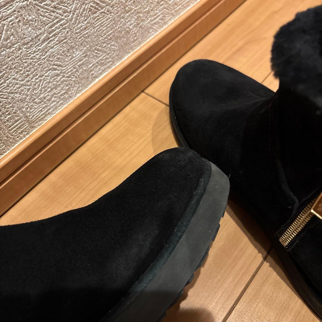 UGG ムートンブーツ　ブラック24.0