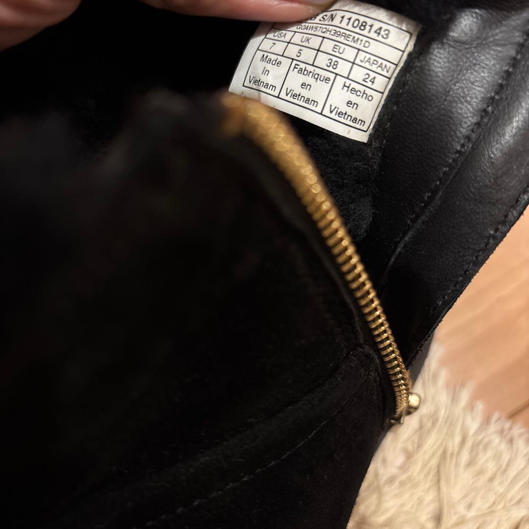UGG ムートンブーツ　ブラック24.0