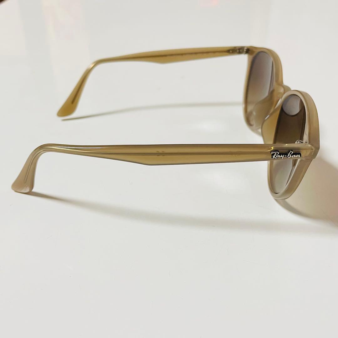 Ray Ban レイバン サングラス RB4305-F ページュ ケース付 美品