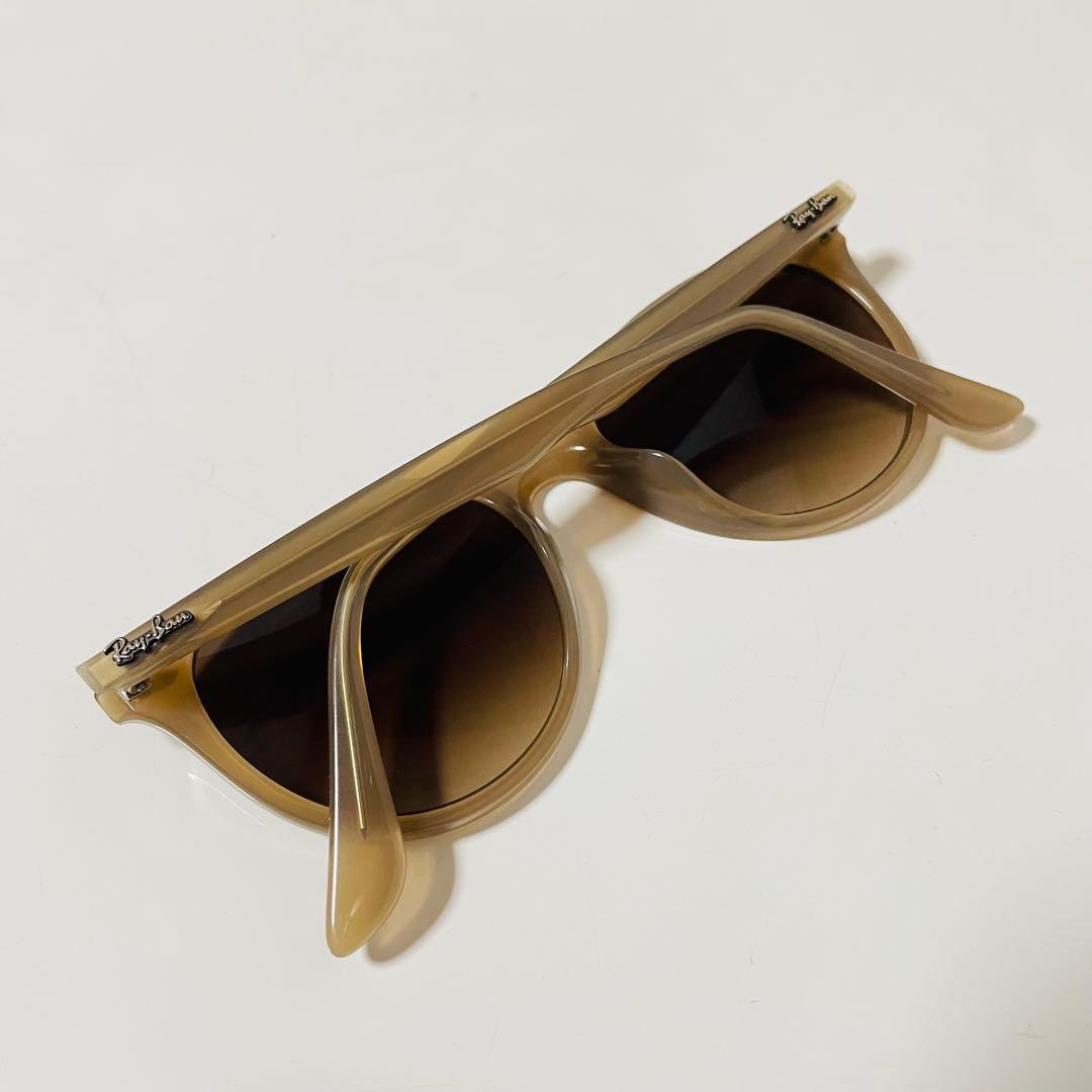 Ray Ban レイバン サングラス RB4305-F ページュ ケース付 美品