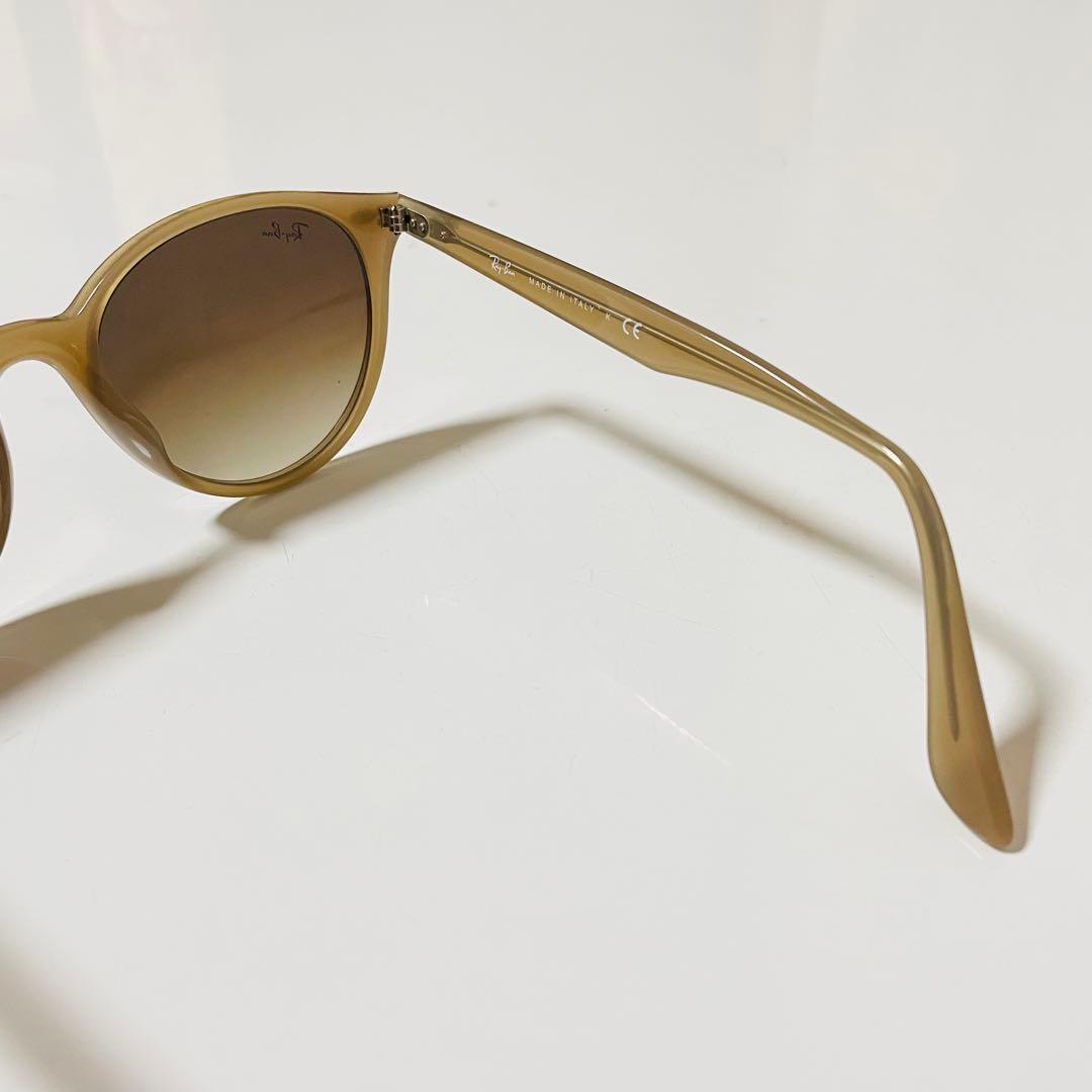 Ray Ban レイバン サングラス RB4305-F ページュ ケース付 美品