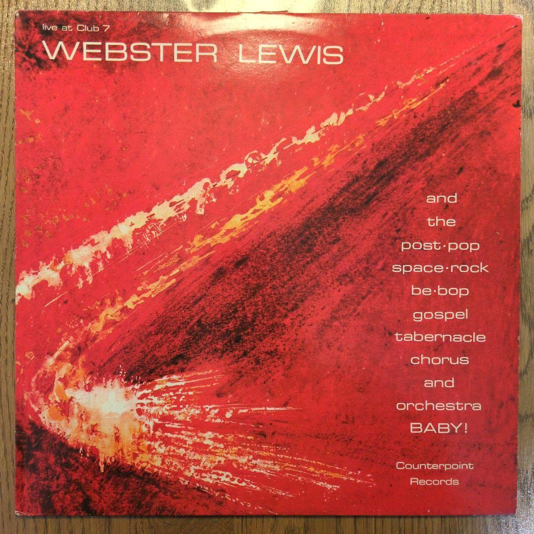 洋楽 Webster Lewis/Live At Club7 reissue1996