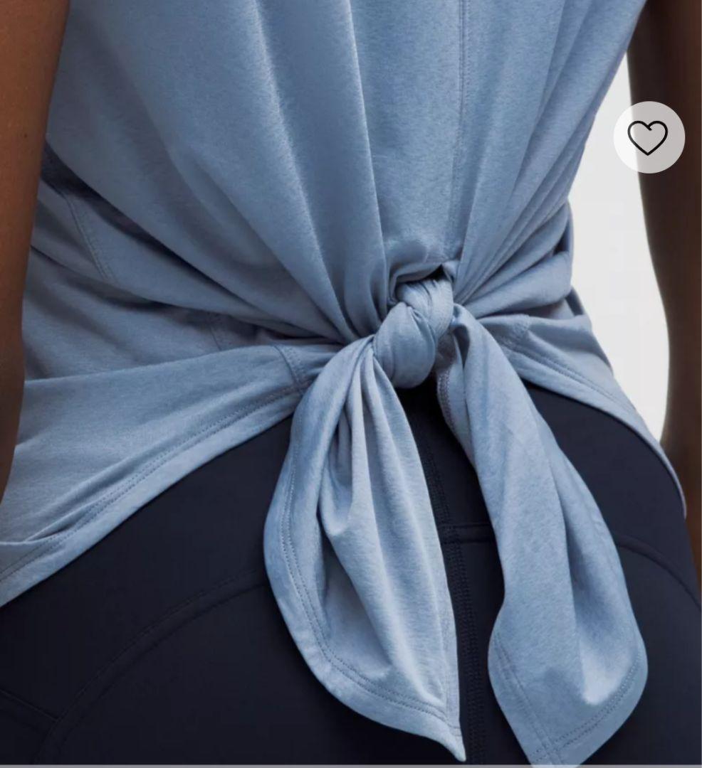 ルルレモン　lululemon　半袖Tシャツ　トレーニング　スプリットバック　М