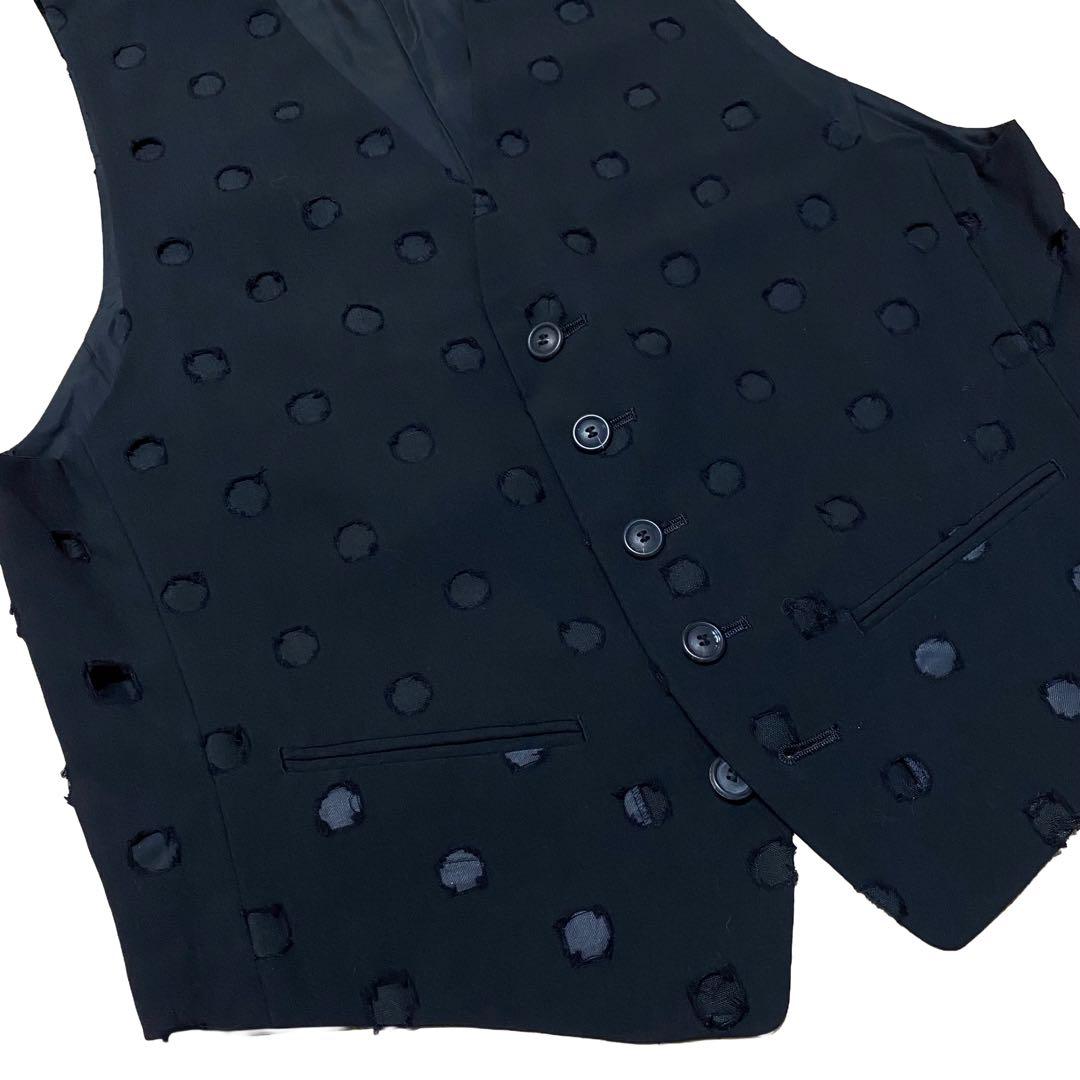 ISSEY MIYAKE MEN 90s 95AW ドット カッティング ベスト