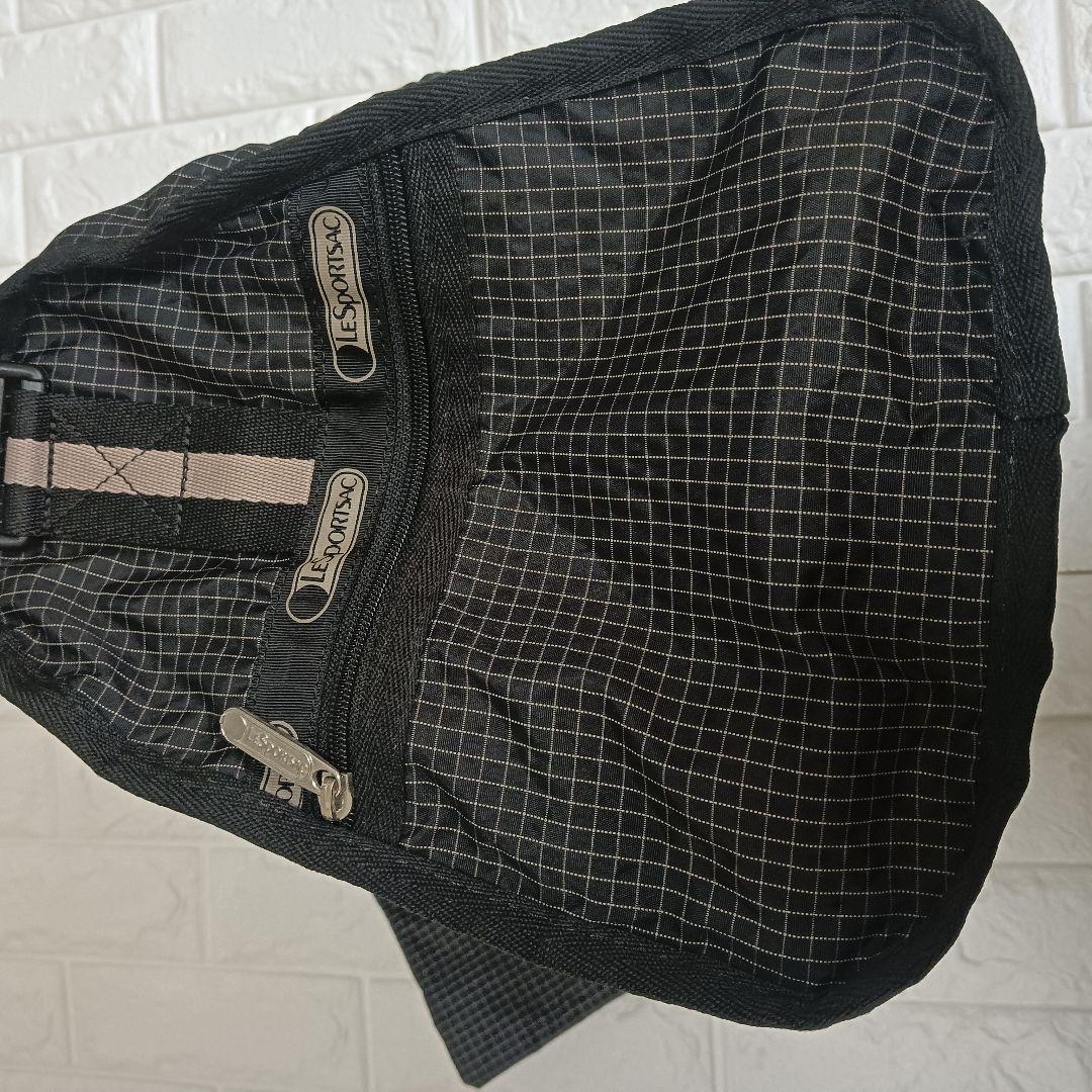 runa様 LeSportsac 希少品 ボストンバッグ 黒 ポーチ付 2way