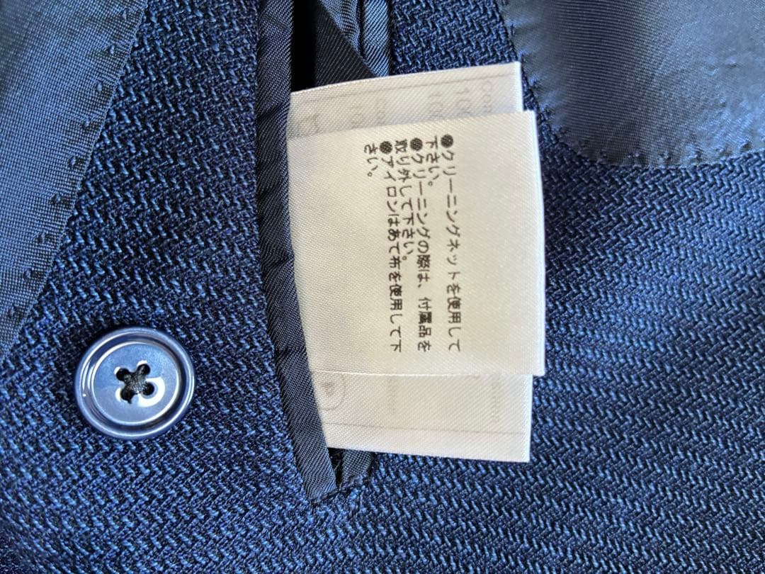 TAGLIATORE×ブリッラ ネイビーブルー ジャケット　44