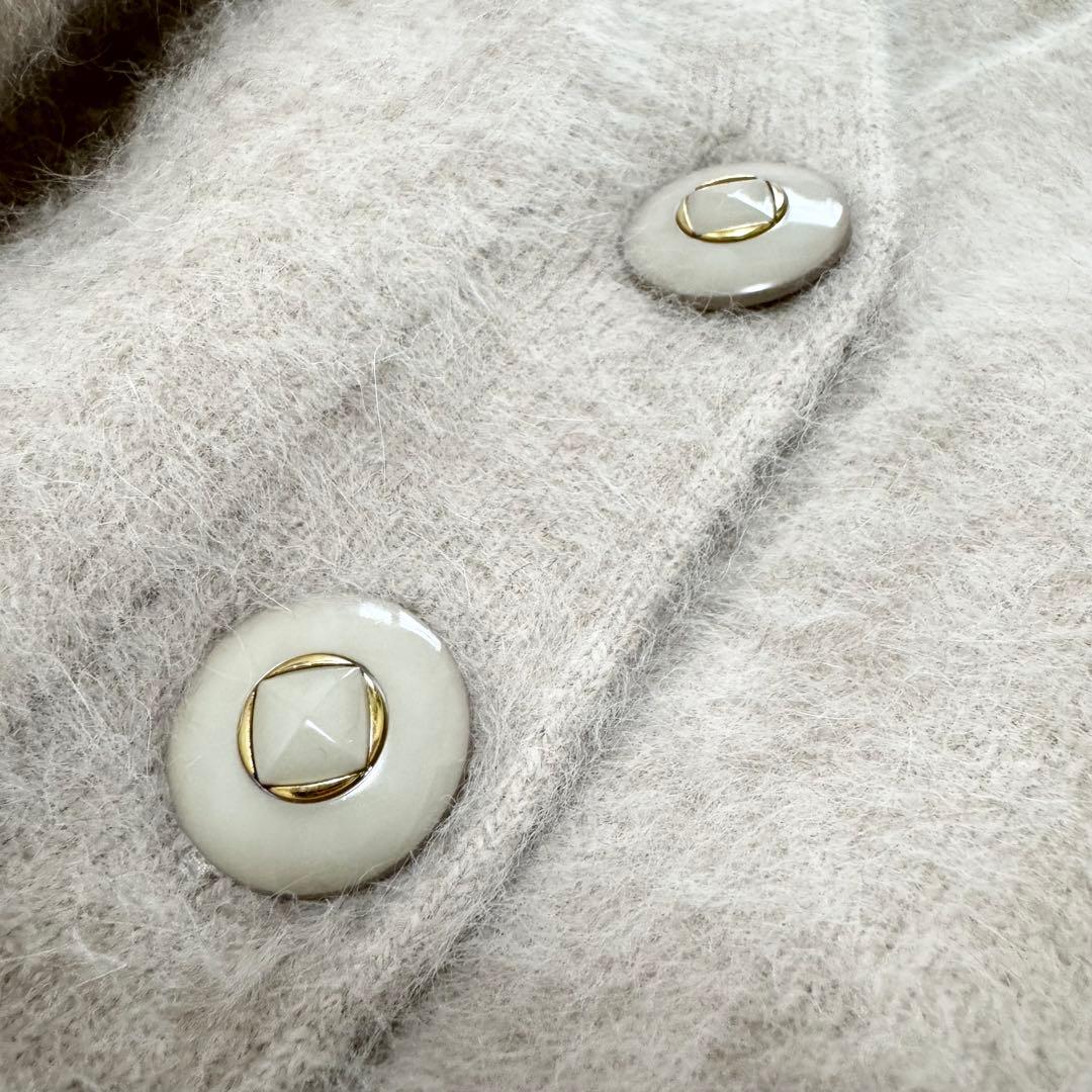 【美品】LOULOU WILLOUGHBY ルルウィルビー カシミヤ カーディガ