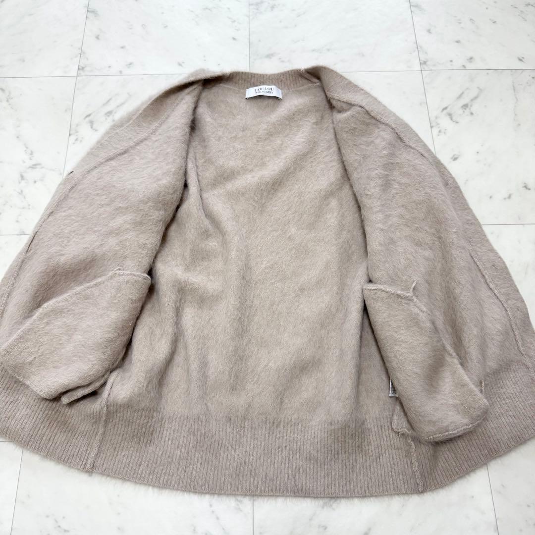 【美品】LOULOU WILLOUGHBY ルルウィルビー カシミヤ カーディガ