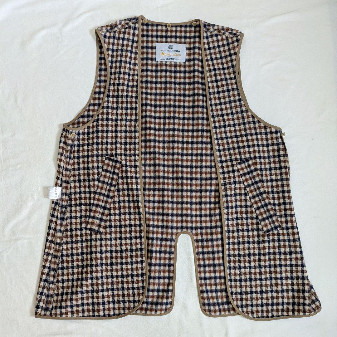 美品　Aquascutum アクアスキュータム ステンカラーコート ライナー付