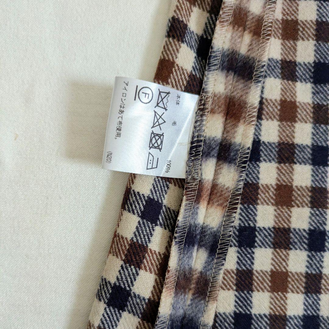 美品　Aquascutum アクアスキュータム ステンカラーコート ライナー付