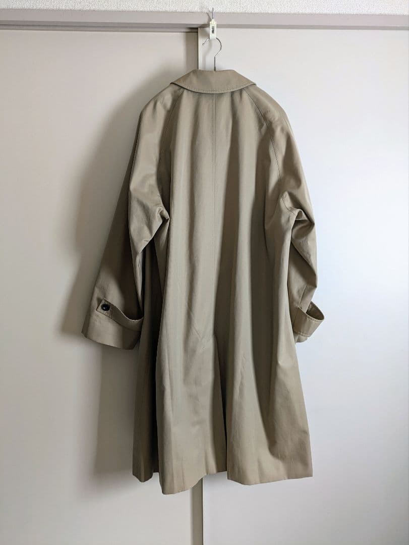 美品　Aquascutum アクアスキュータム ステンカラーコート ライナー付