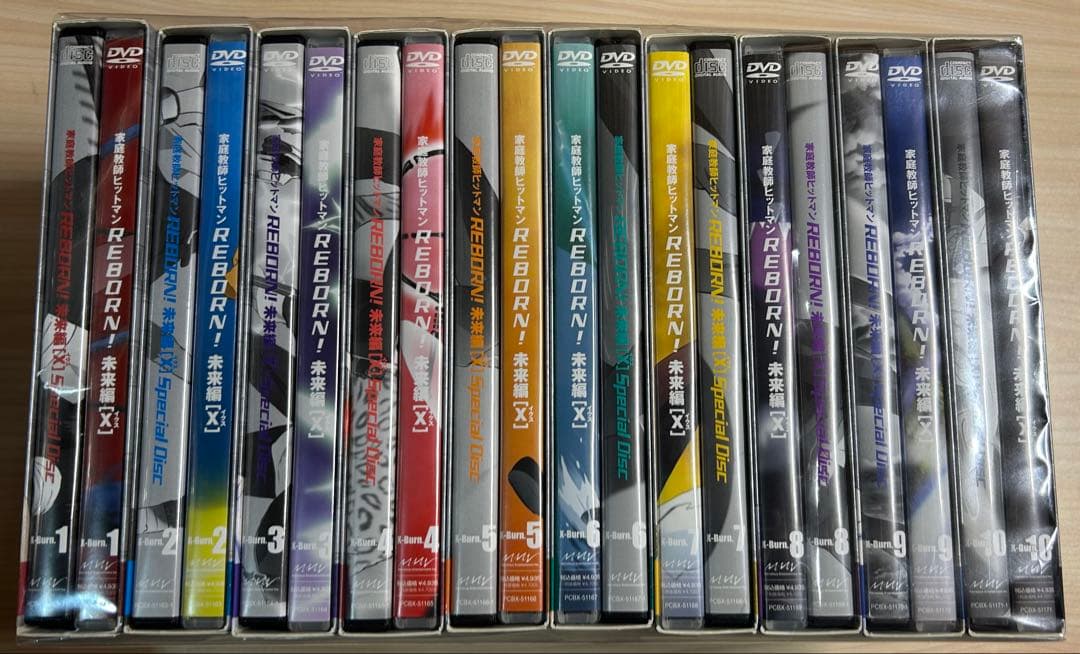 家庭教師ヒットマンREBORN! 未来編[Ｘ]イクス DVD 全巻