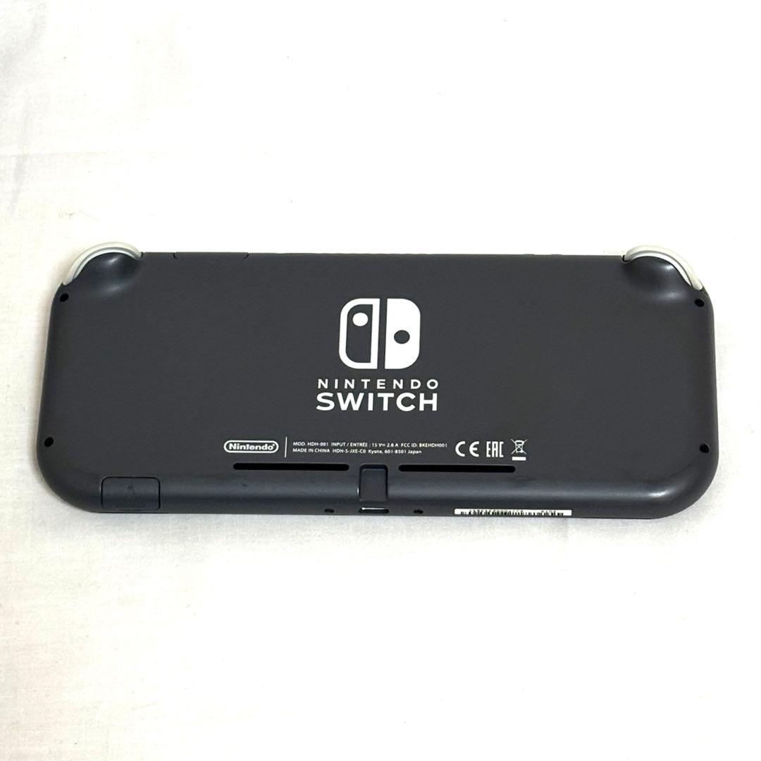 【極美品】 Switch Lite グレー 箱付 完動品