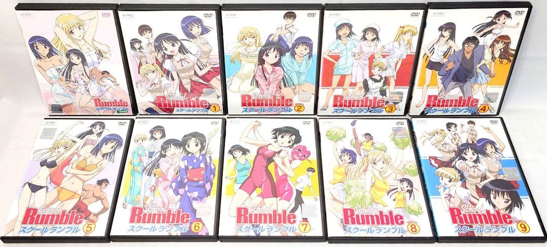 SCHOOL RUMBUL/スクール・ランブル【1期+2期+補習】DVD