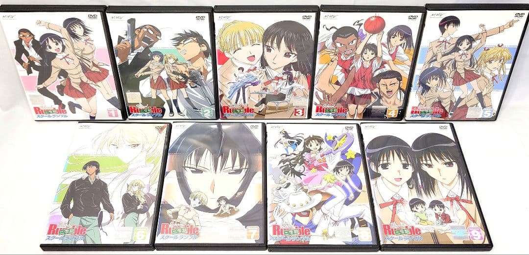 SCHOOL RUMBUL/スクール・ランブル【1期+2期+補習】DVD