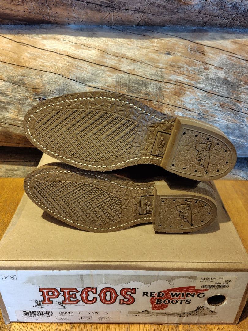 RED WING PECOS ブーツ D 5 1/2