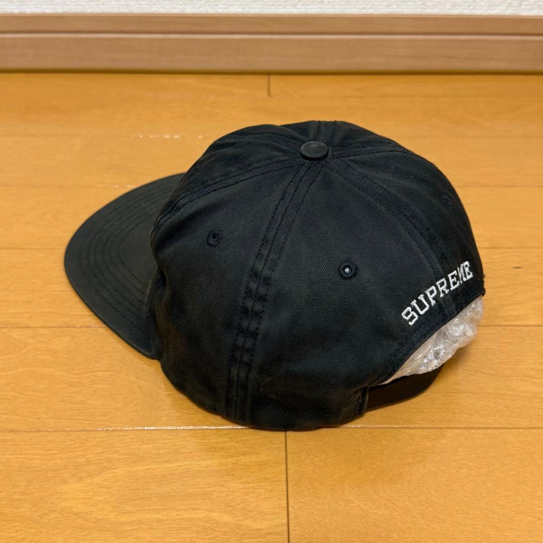 Supreme S Logo 6-Panel ブラック 黒 15ss