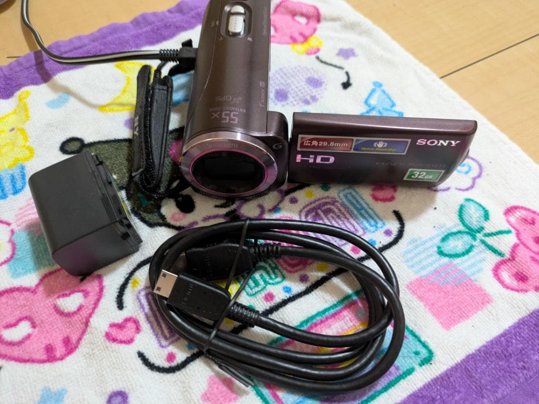 本日値引き出品最終日SONY デジタルビデオカメラSDカード付き