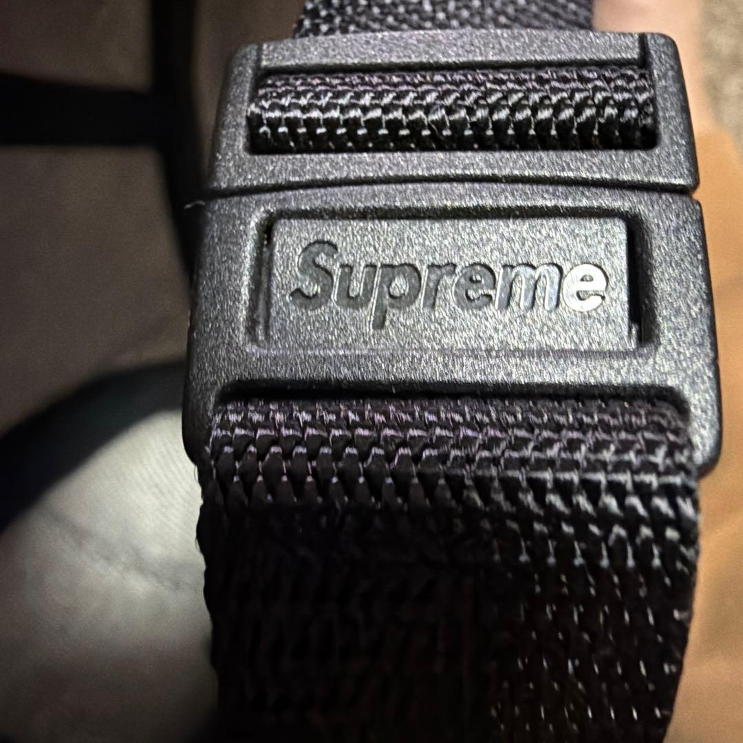 Supreme Side Logo Camp Cap ブラック