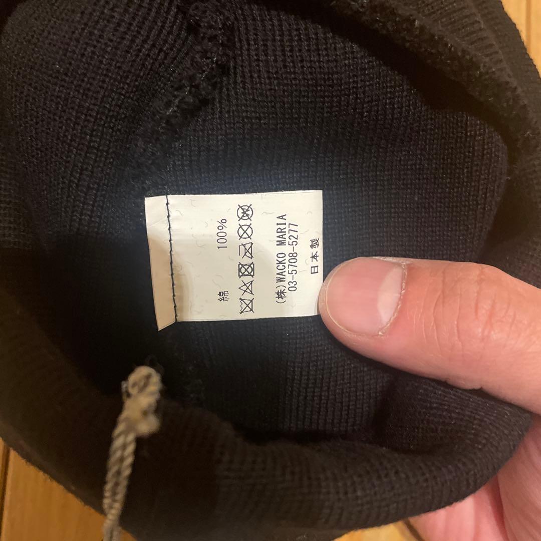 ワコマリア　ニットキャップ　24ss