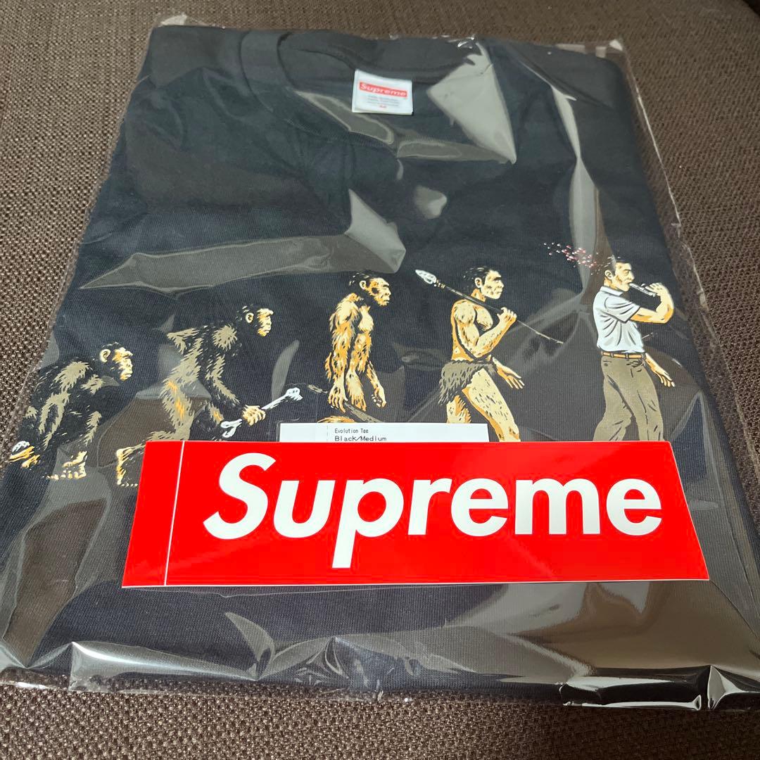 Mサイズ Supreme Evolution Tee Black 新品 未開封
